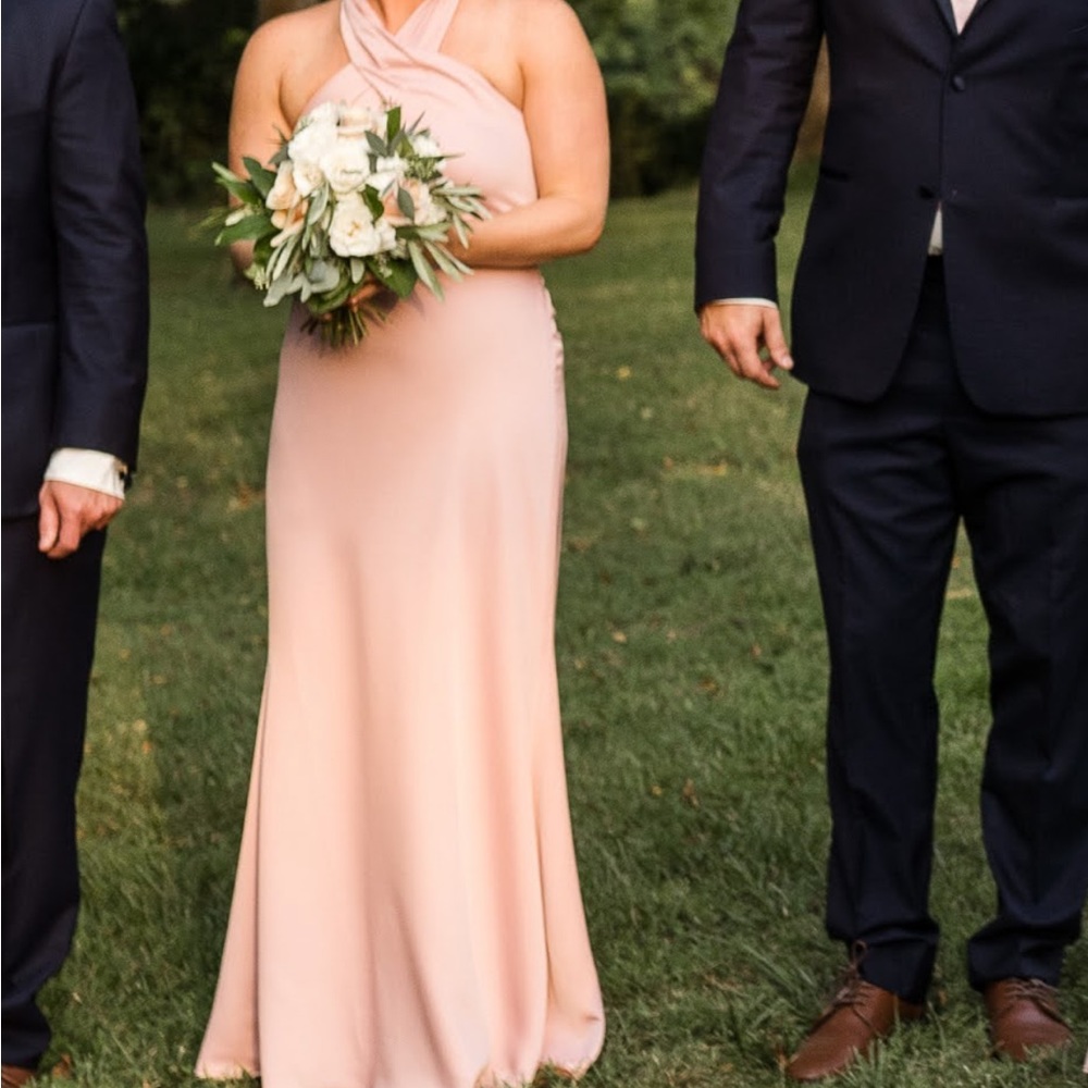 BHLDN Dusty Rose Dress